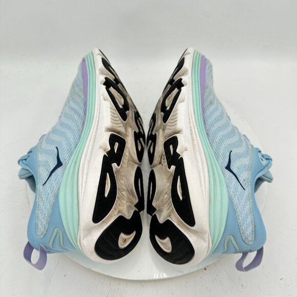 Hoka One Gaviota 5 Wide Women Size 9D 1134235 ABSO Airy Blue Sunlit Ocean Shoes - Picture 6 of 11